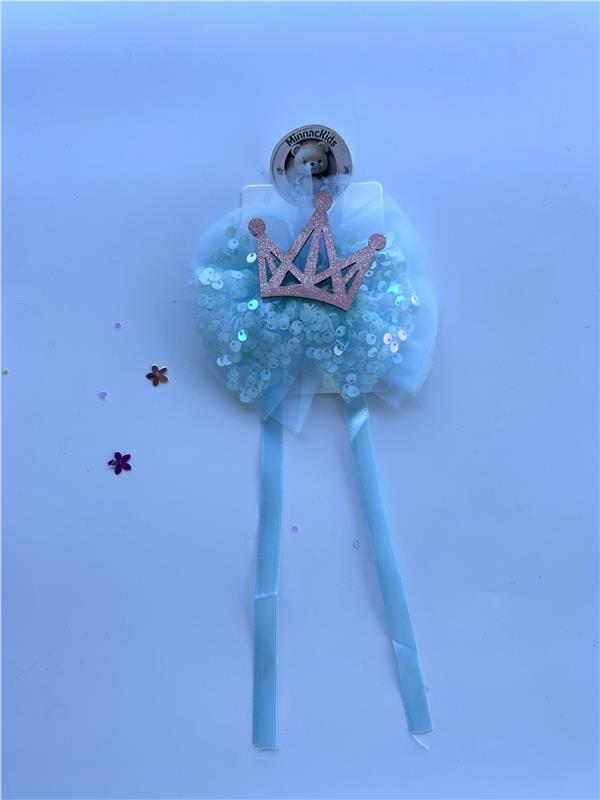 Klipsli Sallanan Kurdela Detaylı Tekli Büyük Fiyonk Toka