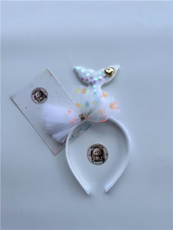 Puantiye Tüllü Deniz Kızı Tacı