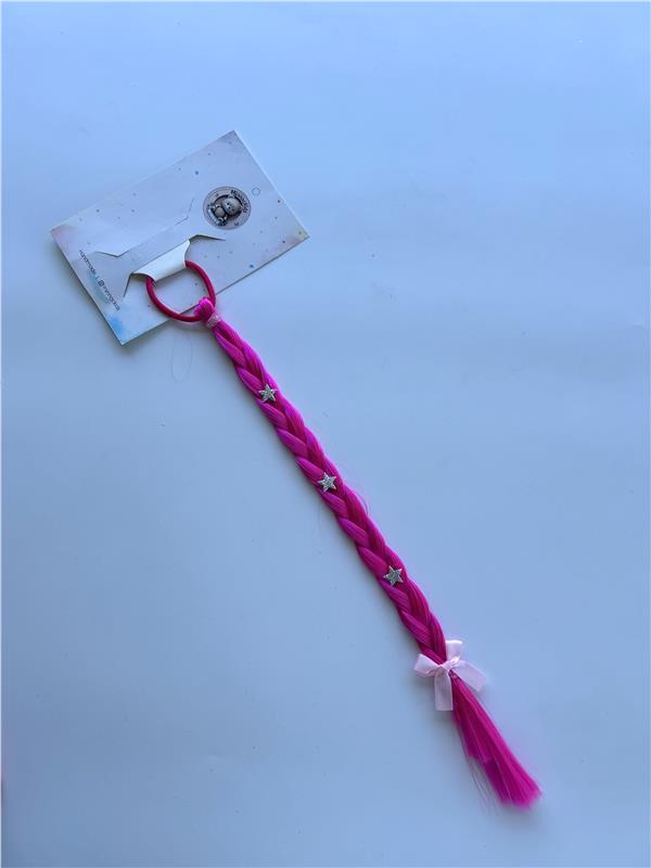 Tekli Kalın Örgülü Lastikli Toka