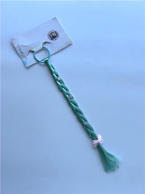 Tekli Kalın Örgülü Lastikli Toka