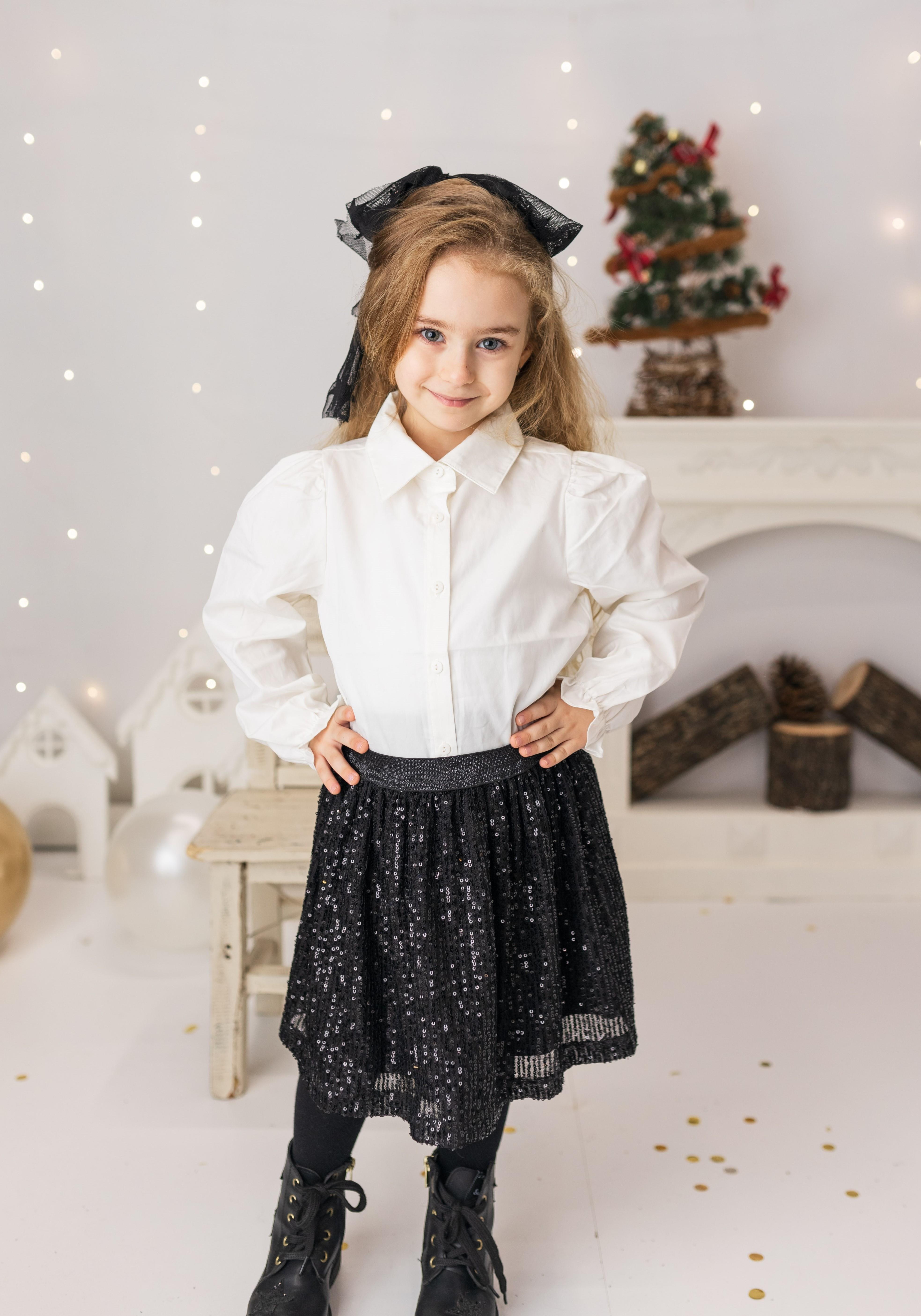 Balon Kol Poplin Gömlek Beyaz