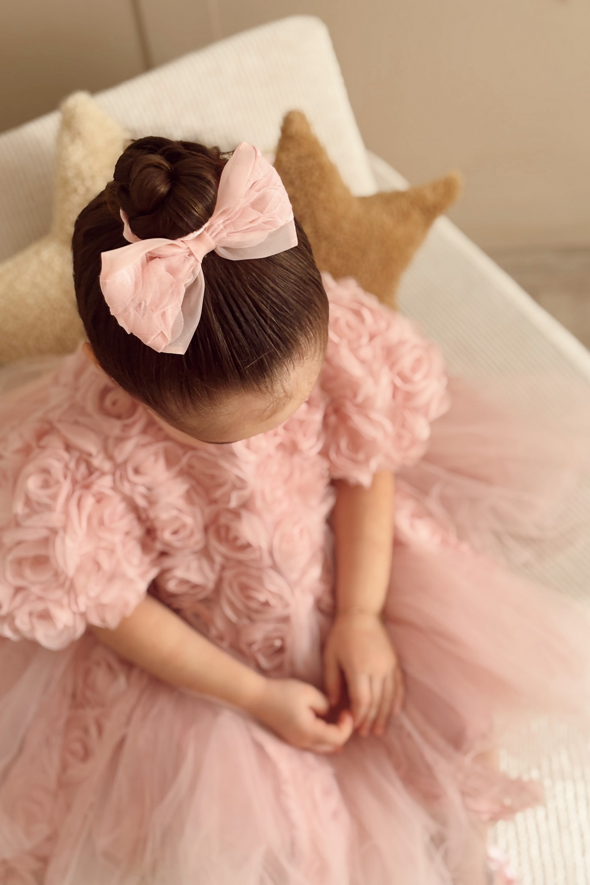 Gül Aplikeli Taç Gül Kurusu