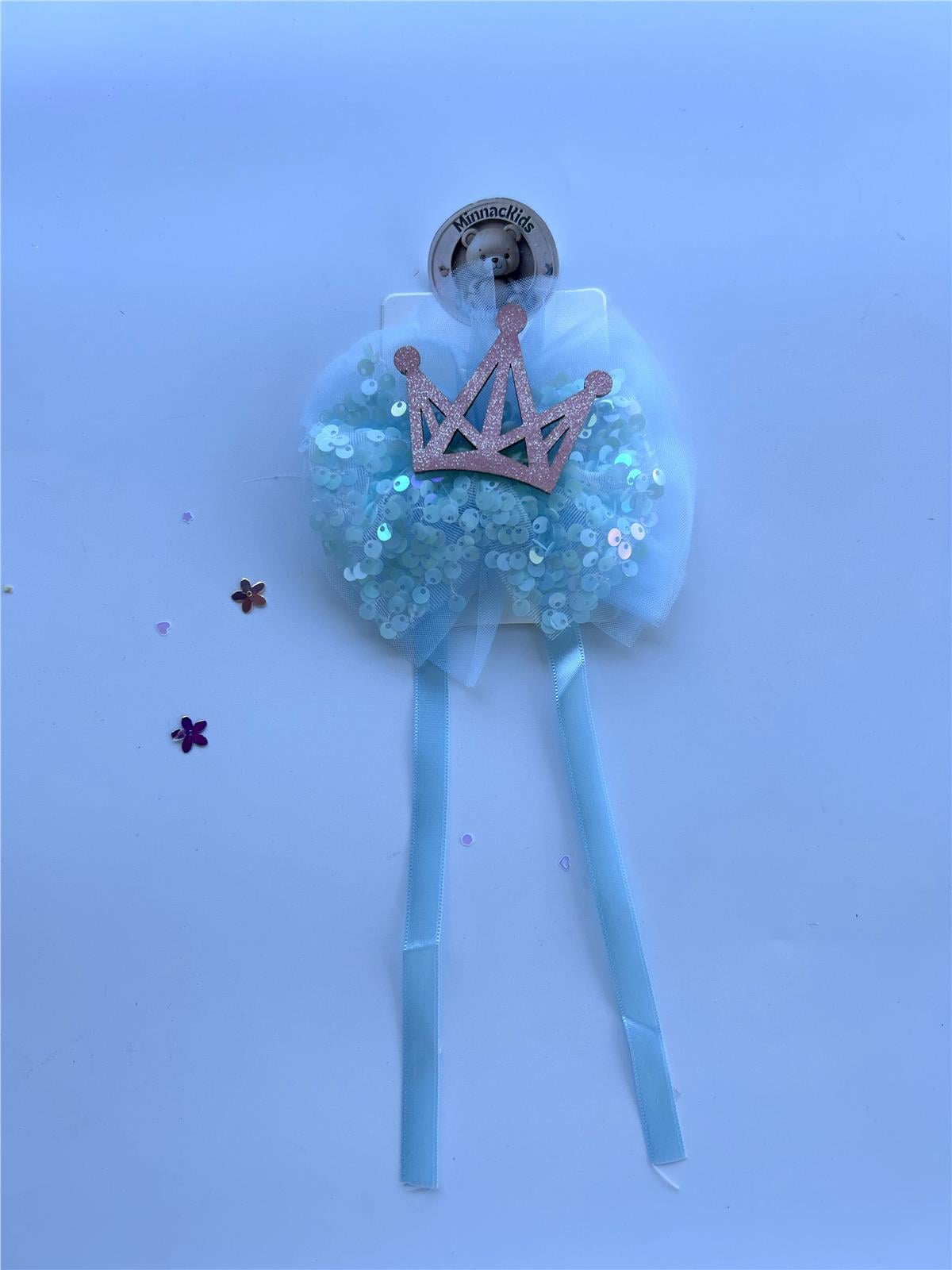 Klipsli Sallanan Kurdela Detaylı Tekli Büyük Fiyonk Toka