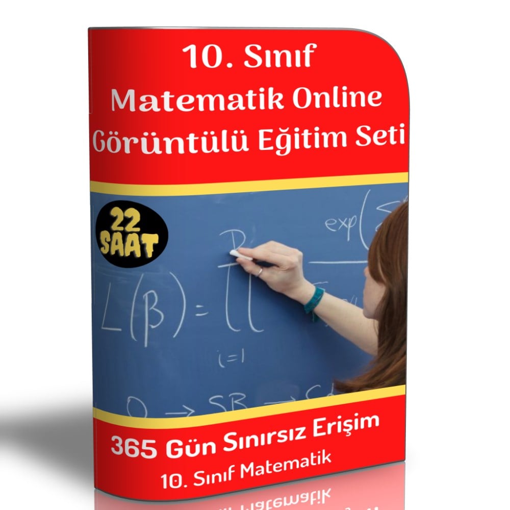 10. Sınıf Matematik Online Görüntülü Eğitim Seti