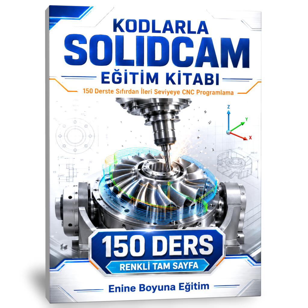 150 Derste Kodlarla SolidCam Eğitim Kitabı 