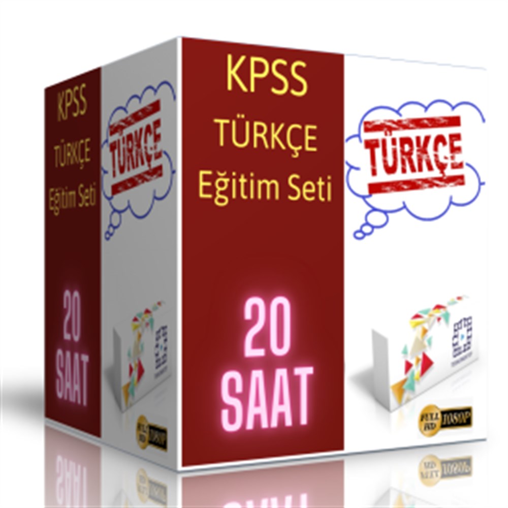 2023 KPSS Türkçe Görüntülü Eğitim Seti