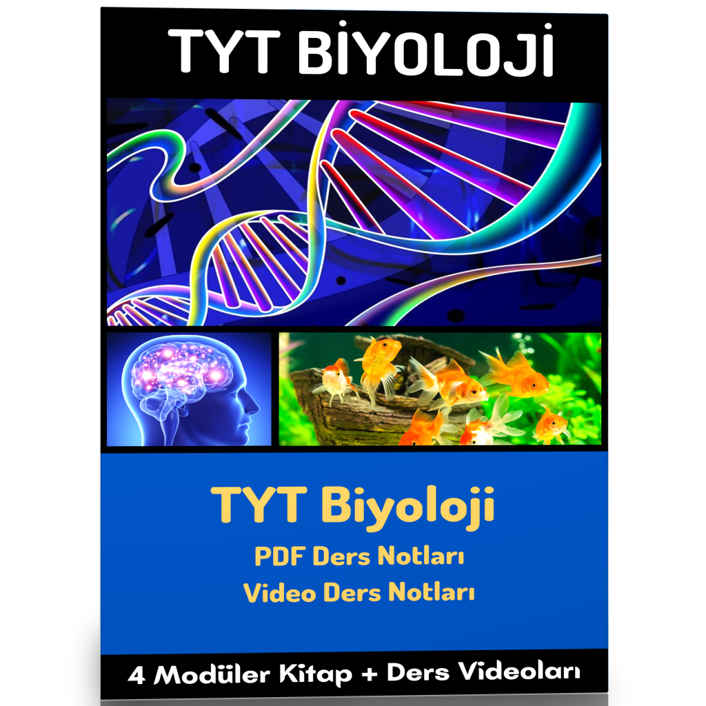 2024 TYT Biyoloji Modüler Kitap Seti Ders Videolu