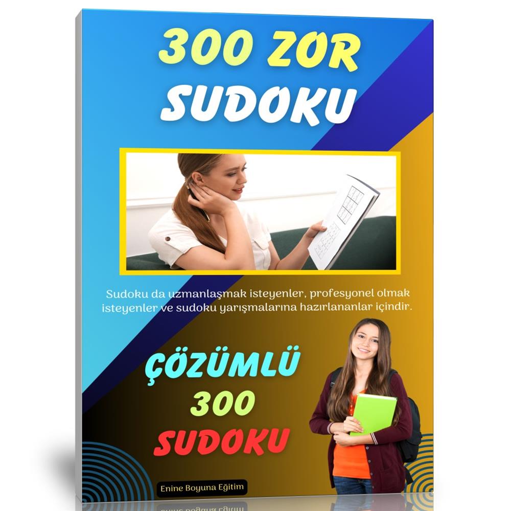 300 ZOR Sudoku Kitap Seti (2 Fasikül Set)