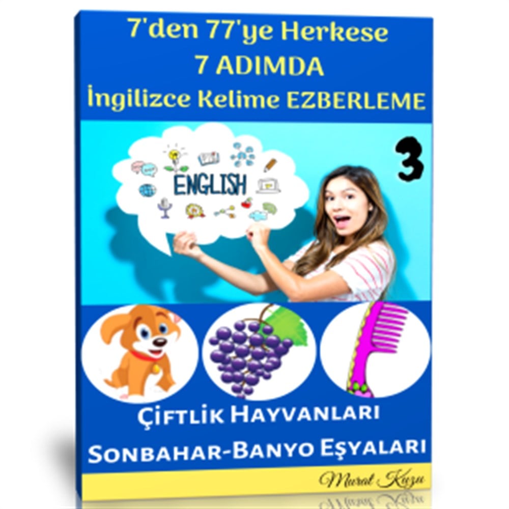 7 Adımda İngilizce Kelime Ezberleme Kitabı-3
