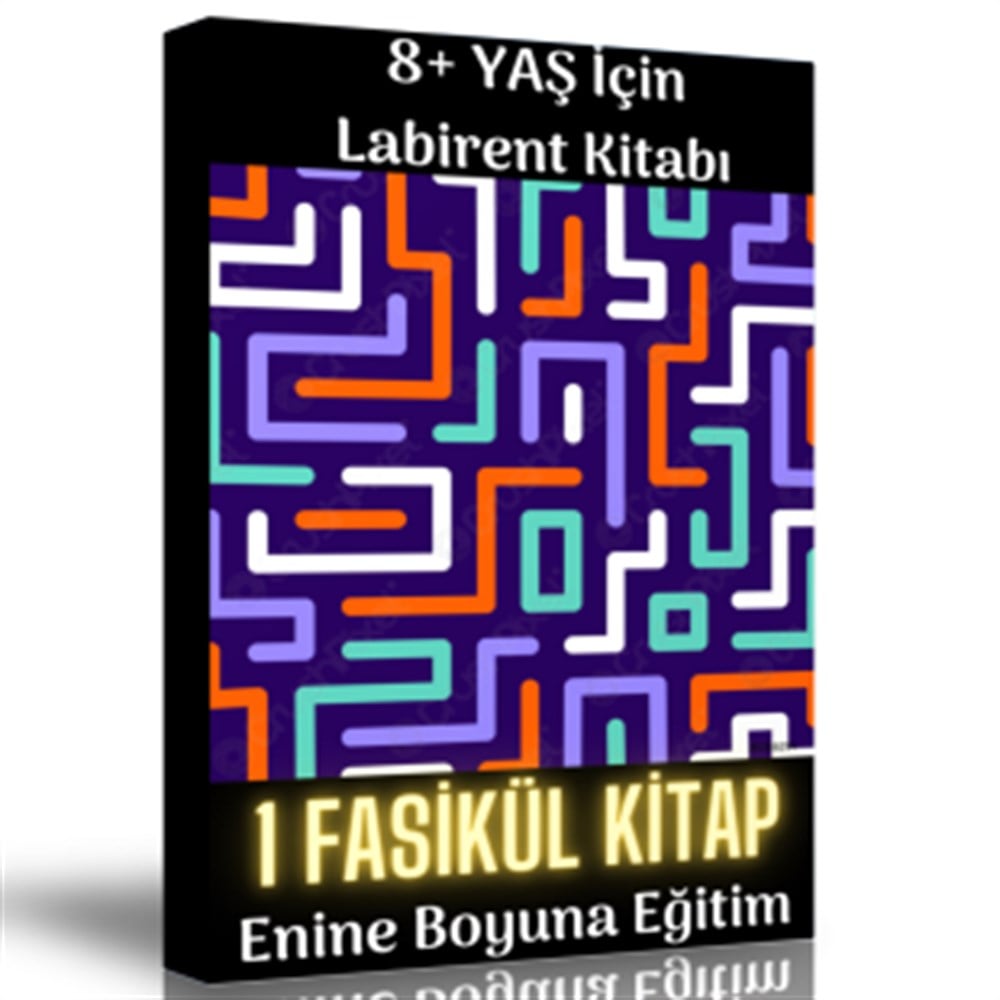 8 Yaş Üstü İçin Labirent Bulmaca Kitabı