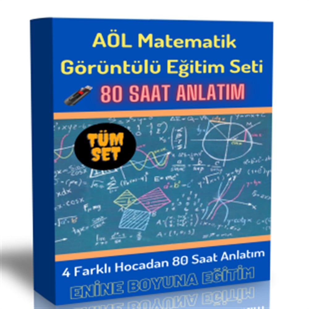 Açık Lise (AÖL)  Matematik Görüntülü Eğitim Seti