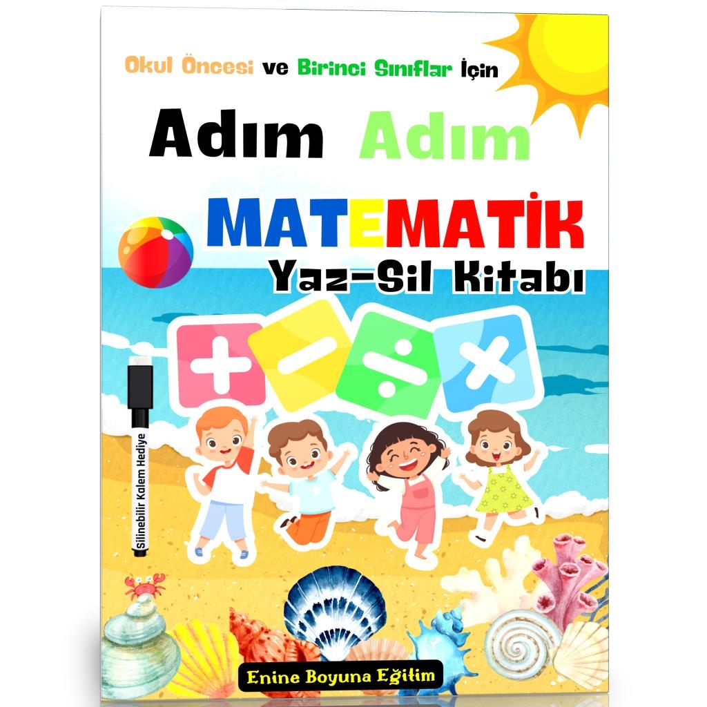 Adım Adım Matematik YAZ-SİL Kitabı