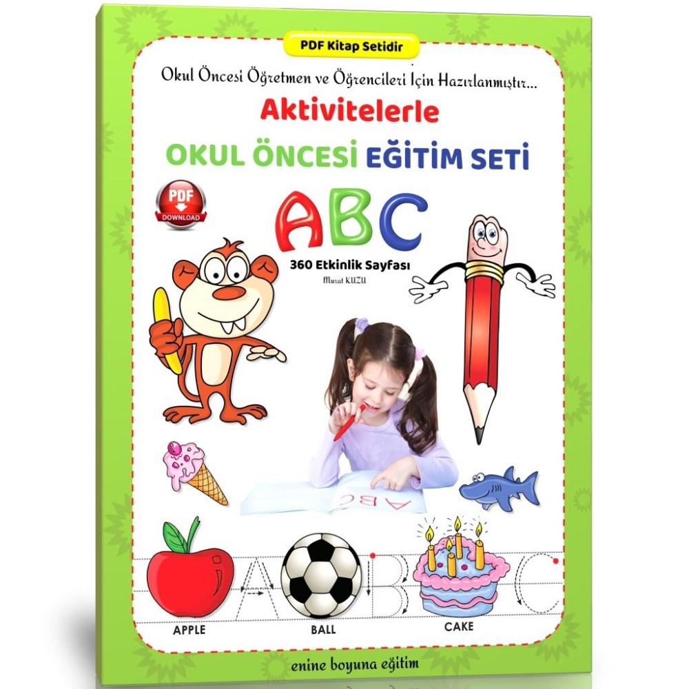 Aktivitelerle Okul Öncesi Eğitim Seti (PDF Formatındadır)