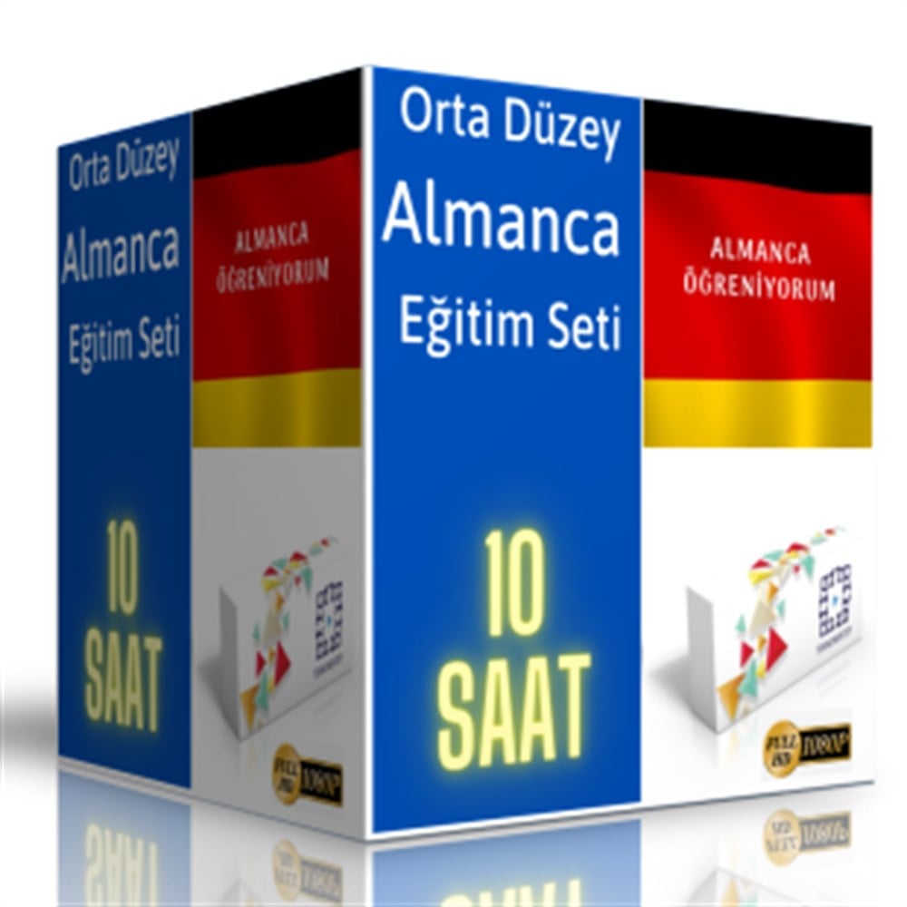 Almanca Orta Düzey Görüntülü Eğitim Seti