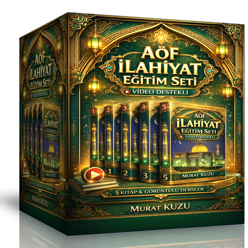 AÖF İLAHİYAT VİDEO DESTEKLİ EĞİTİM SETİ