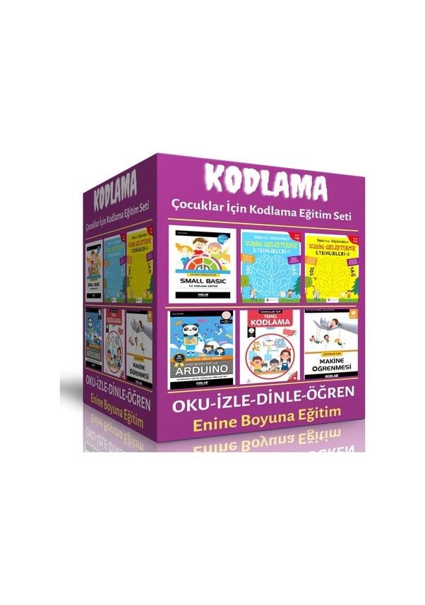 Çocuklar İçin Kodlama Öğreten Eğitim Seti (6 Kitap)
