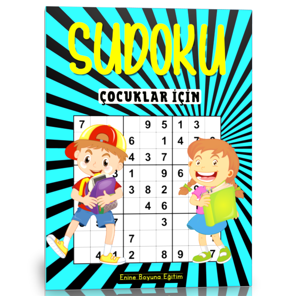 Çocuklar İçin Sudoku Kitabı (Mavi Serisi)