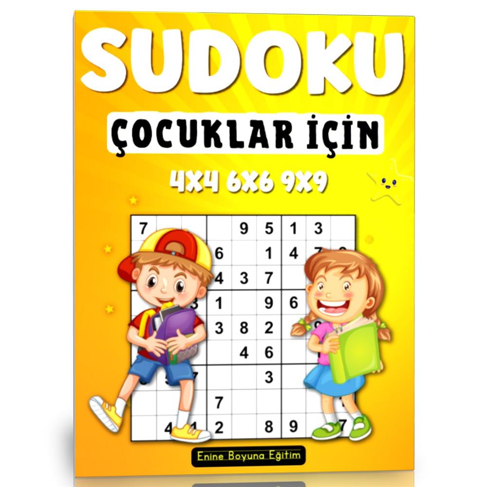 Çocuklar İçin Sudoku Kitabı (Sarı Serisi)