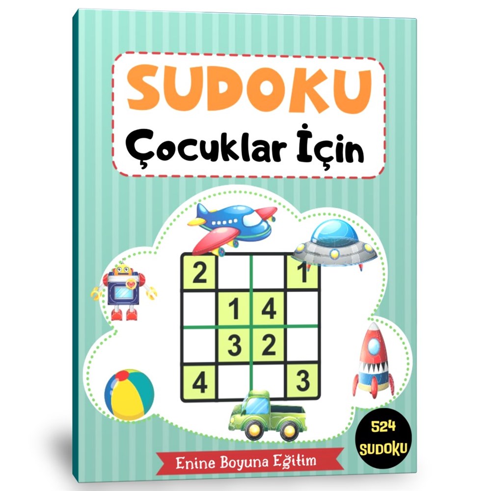 Çocuklar İçin Sudoku (Rakamlı ve Şekilli)