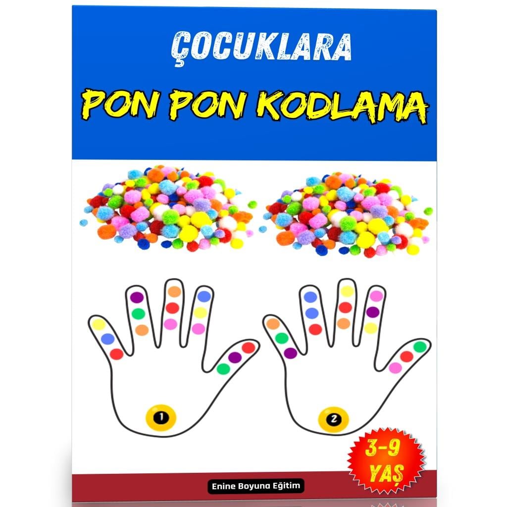 Çocuklara PON PON KODLAMA Seti (3-9 YAŞ)
