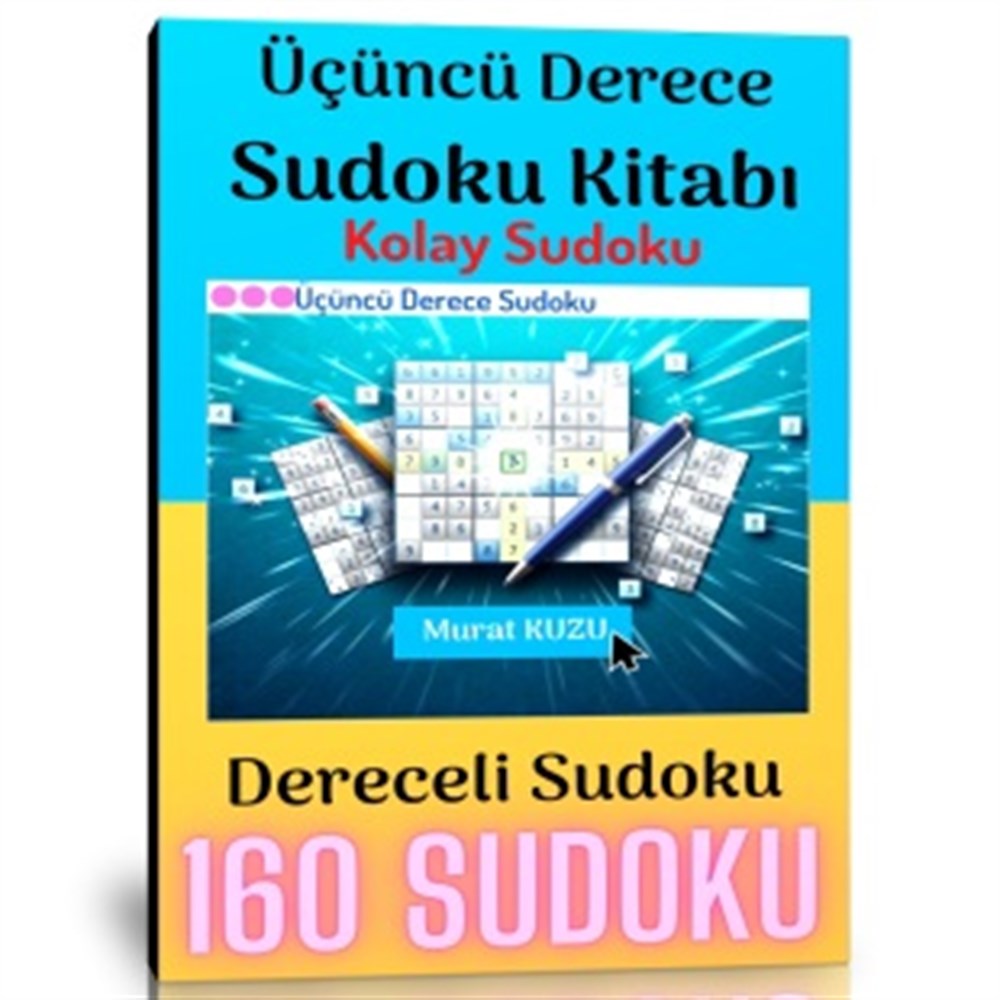 Dereceli Normal Sudoku Kitabı (Üçüncü Derece)