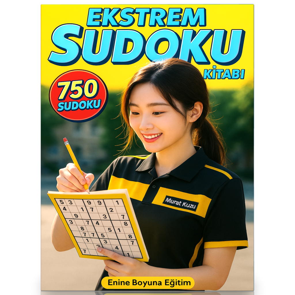 Ekstrem Sudoku Kitabı (Spiralli Kitap 750 Sudoku)