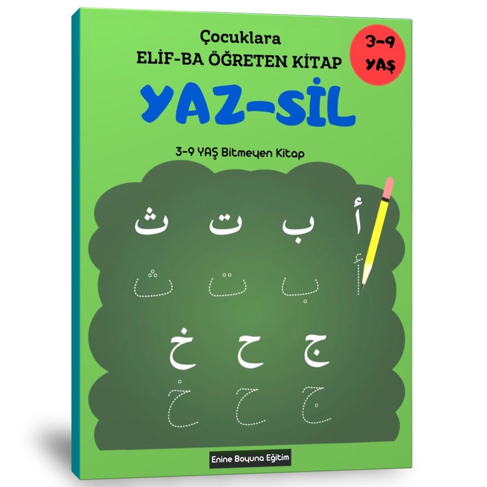 Elif-BA Öğreten YAZ-Sil Kitabı
