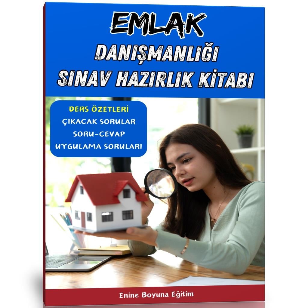 Emlak Danışmanlığı Sınav Hazırlık Kitabı 