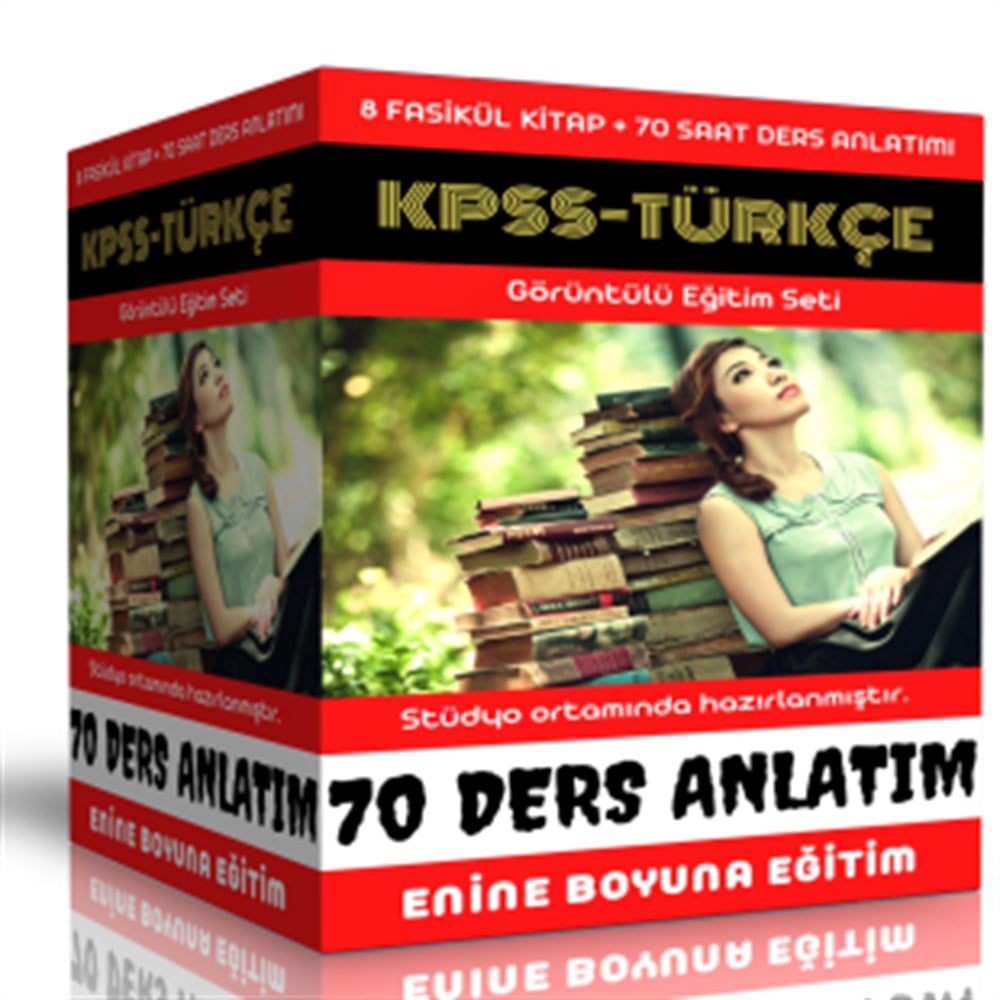 Enine Boyuna KPSS Türkçe Ful Hazırlık Seti (4 Farklı Hocadan Anlatım)