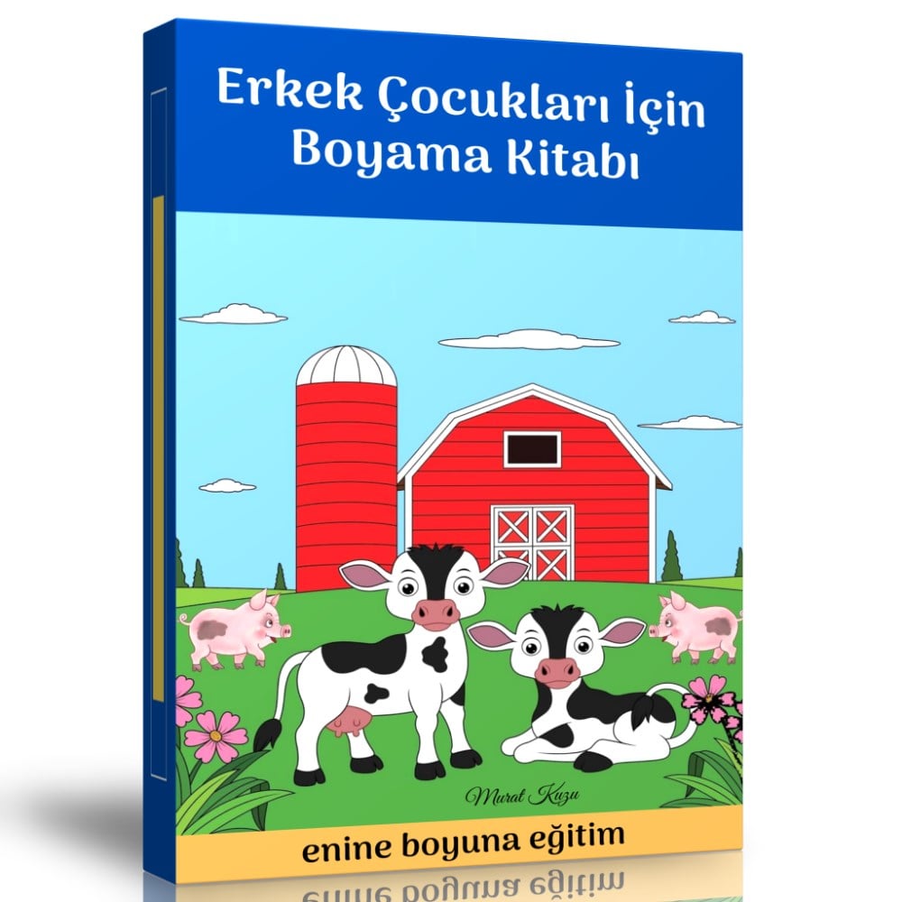 Erkek Çocukları İçin Boyama Kitabı