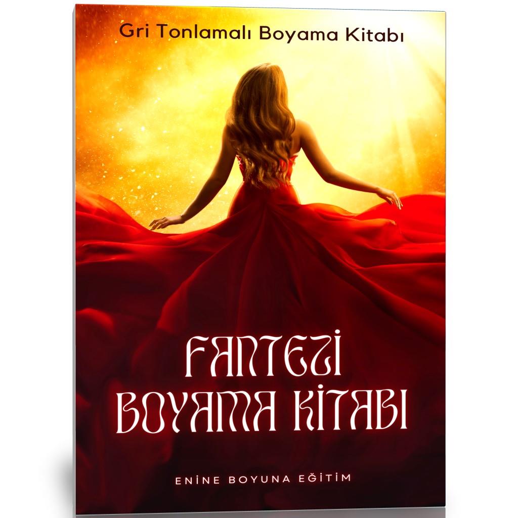 Fantezi Boyama Kitabı (Fantastik Kadın Boyamaları Kitabı)