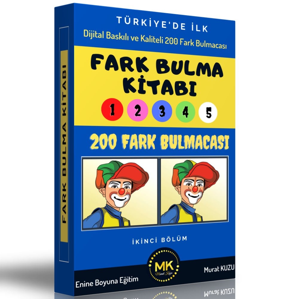 Fark Bulma Kitabı İkinci Bölüm (200 Kaliteli Resim)