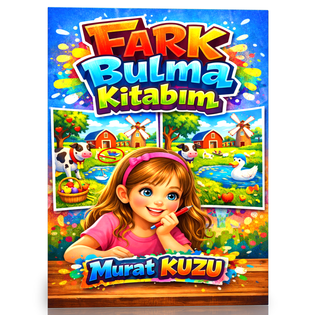 Fark Bulma Kitabım – Eğlenerek Öğrenmenin En Renkli Hali!