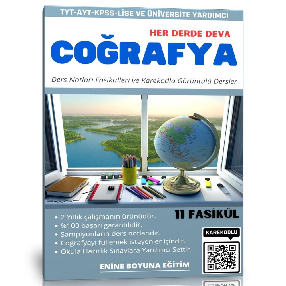 Her Derde Deva Coğrafya (11 Fasikül Konu Anlatımı)