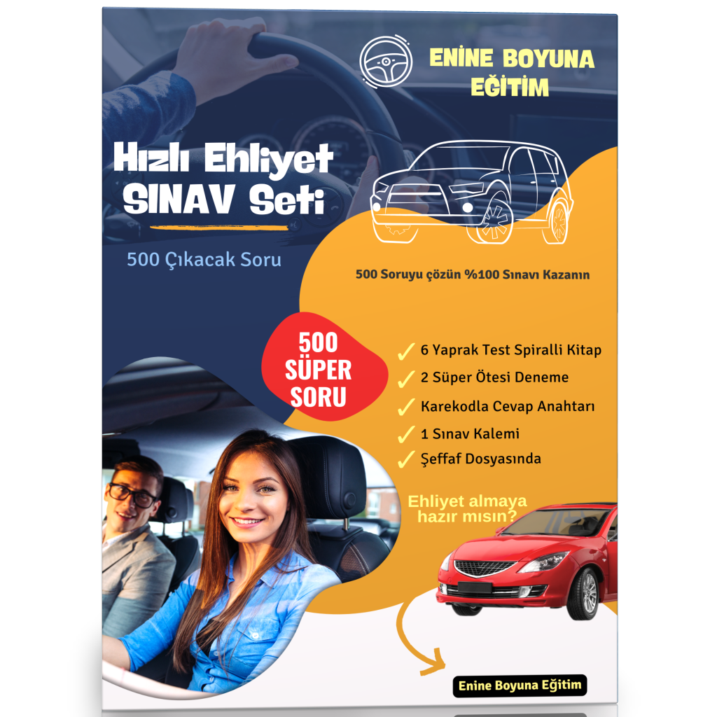 Hızlı Ehliyet Sınav Seti – Yüzde Yüz Kazanacaksınız