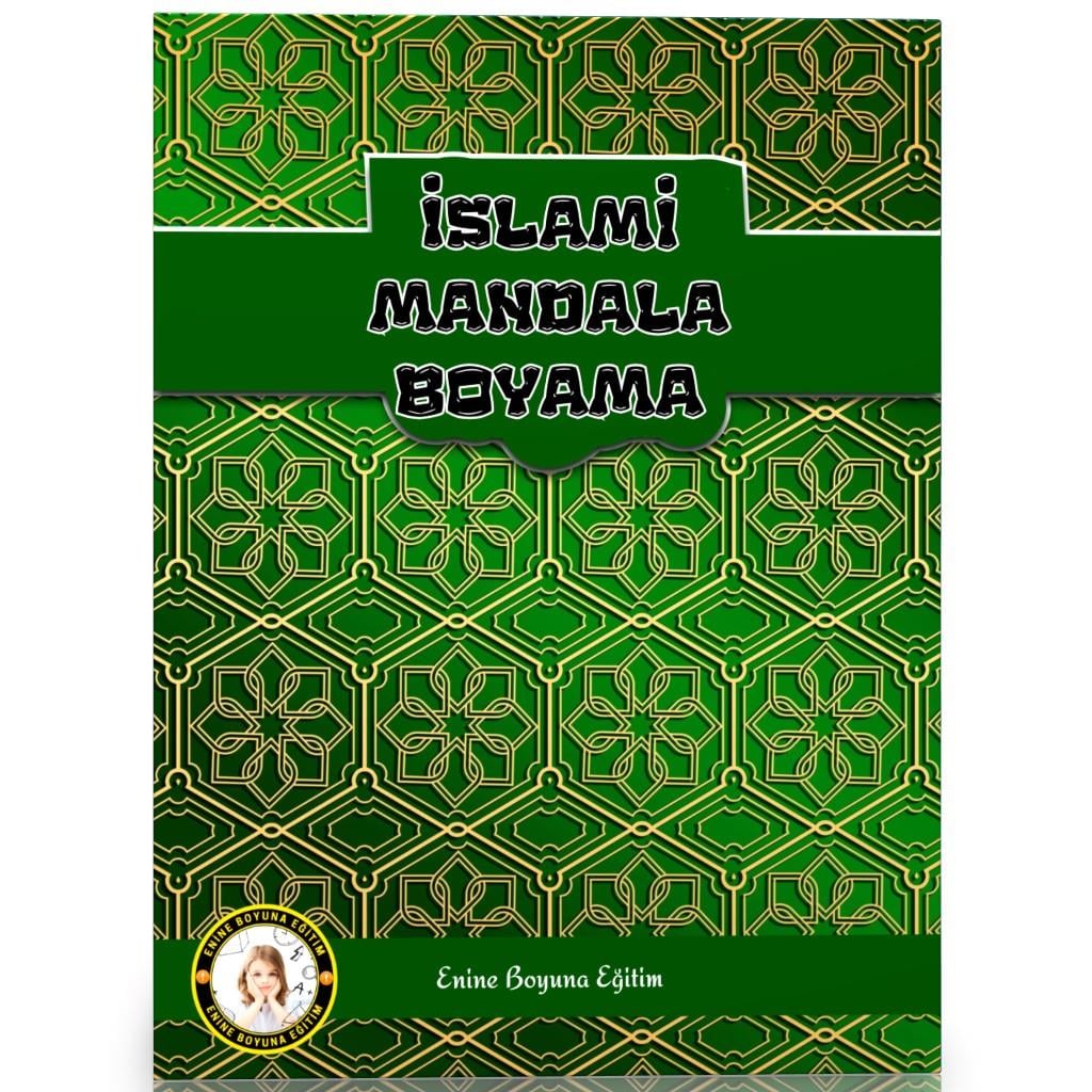 İslami Mandala Boyama Kitabı 