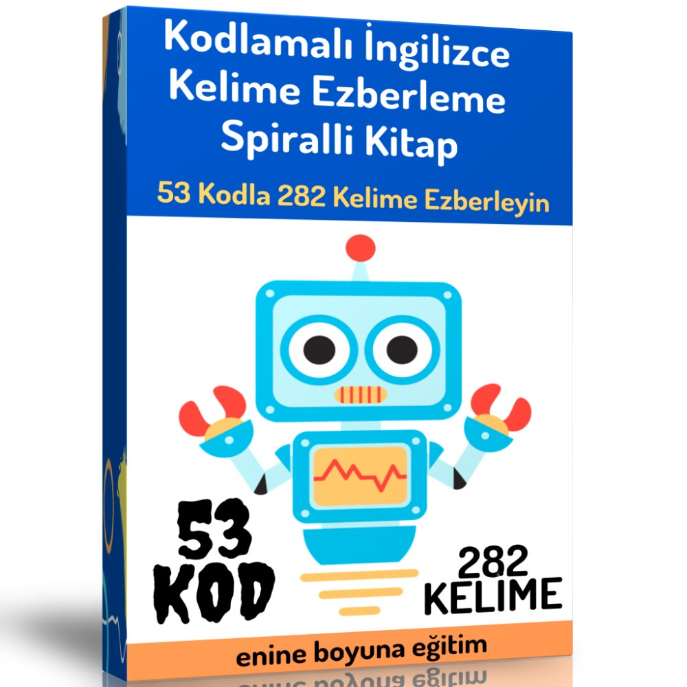 Kodlamalı İngilizce Kelime EZBERLEME Kitabı