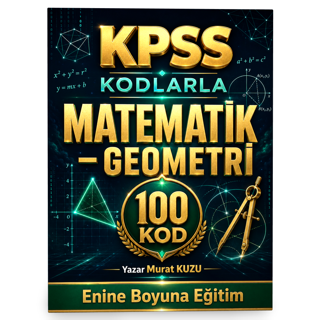 Kodlarla KPSS Matematik – Geometri | 100 Kod