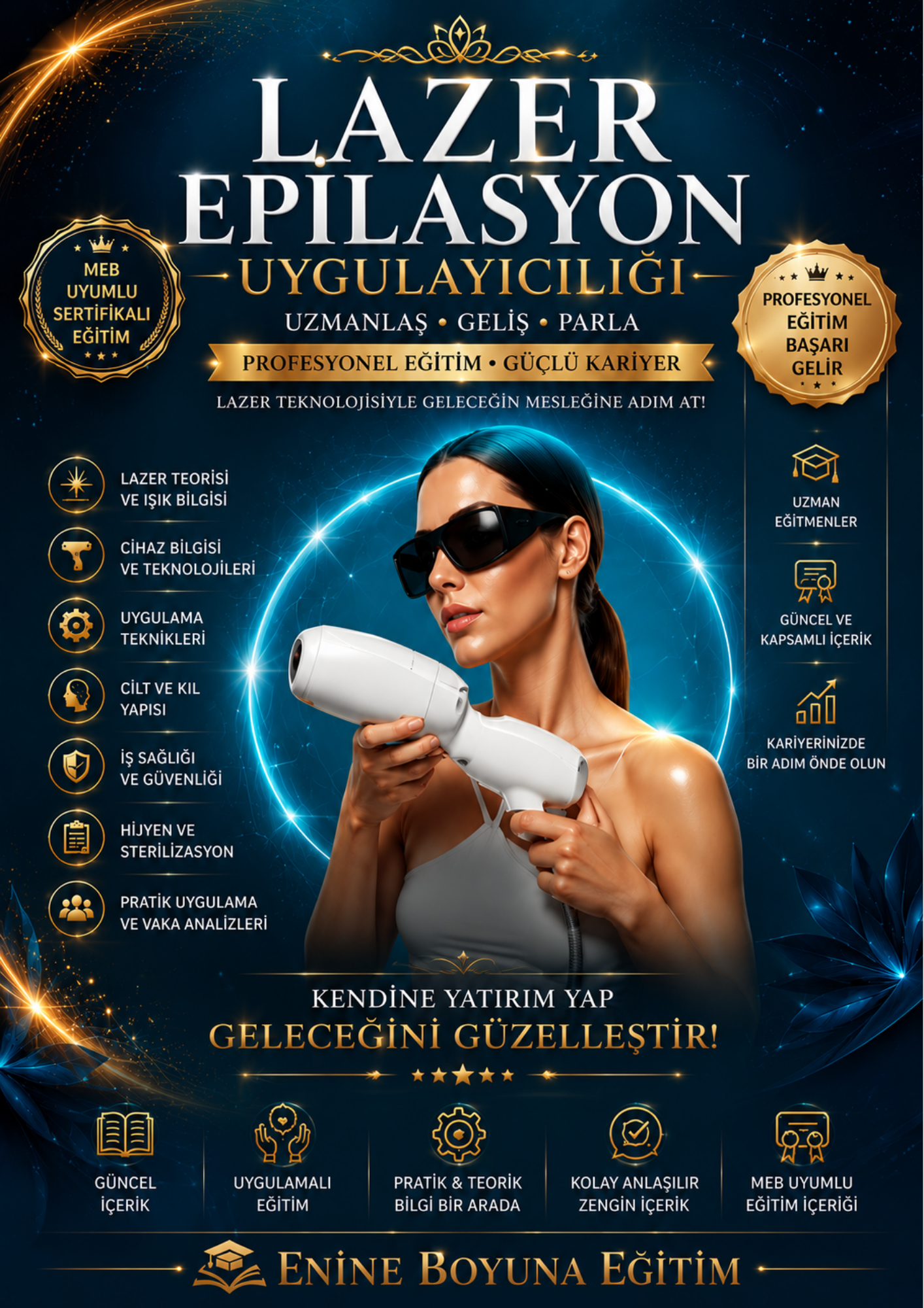LAZER EPİLASYON UYGULAYICILIĞI EĞİTİM KİTABI