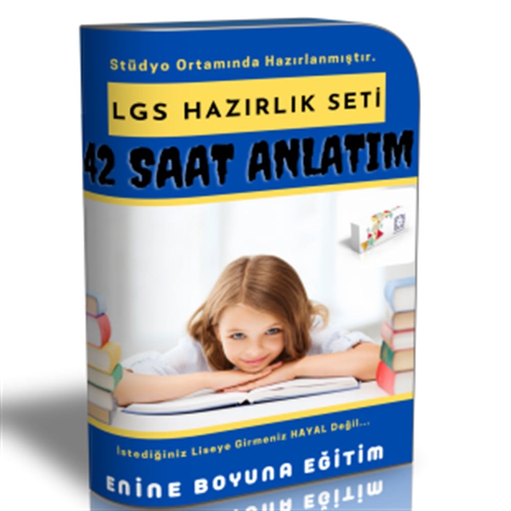 LGS Hazırlık Görüntülü Eğitim Seti (42 Saat Özel Ders Anlatımı)