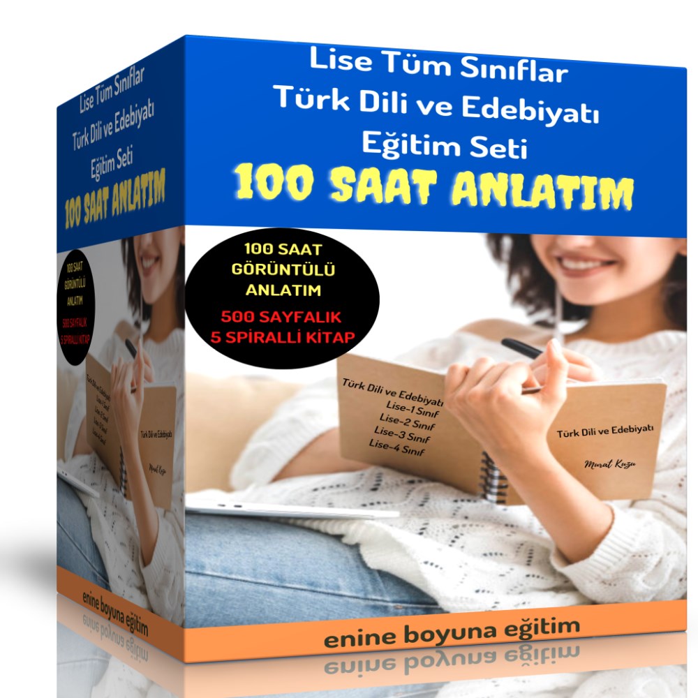 Lise Tüm Sınıflar Türk Dili ve Edebiyatı Eğitim Seti (100 Saat Anlatım)