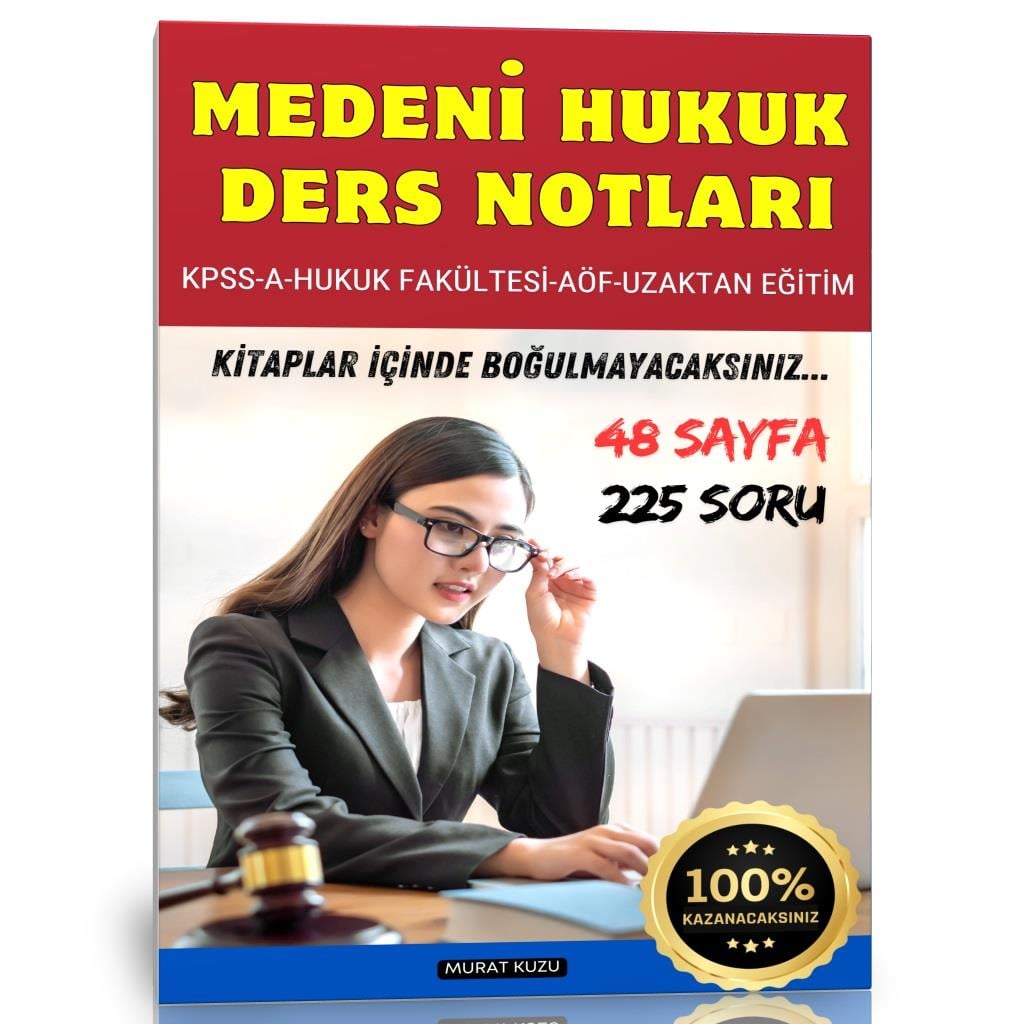 Medeni Hukuk Ders Notları 