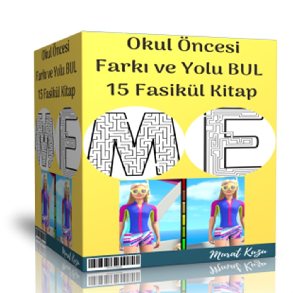 Okul Öncesi Farkı ve Yolu BUL Seti (15 Fasikül Kitap)