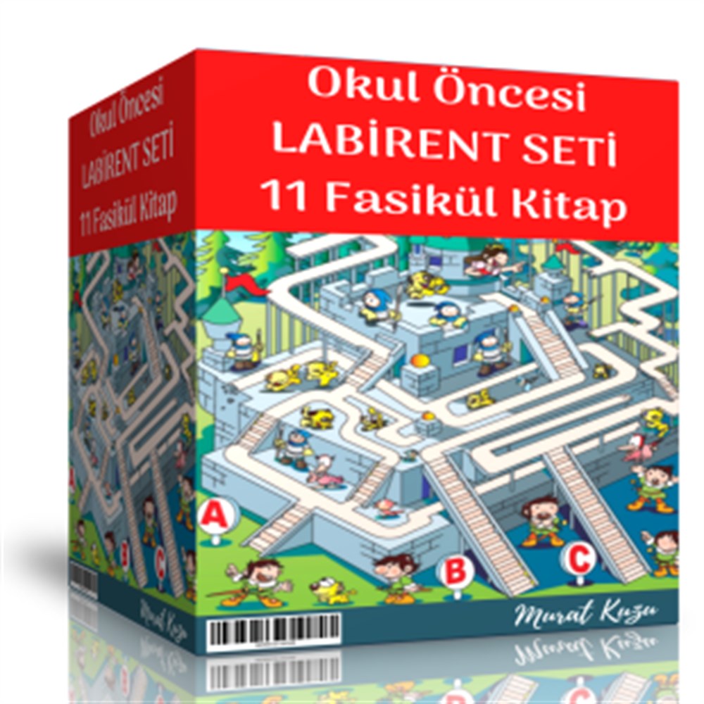 Okul Öncesi Labirent Seti (11 Fasikül Kitap)