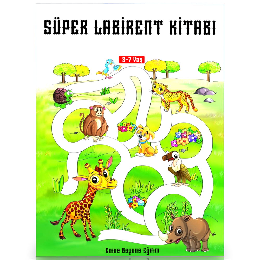 Okul Öncesi SÜPER Labirent Kitabı 