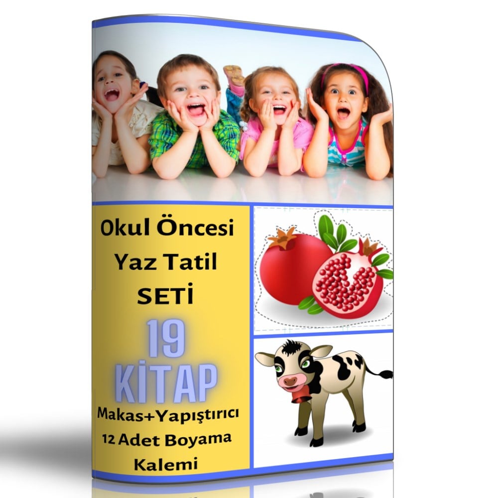 Okul Öncesi Yaz Tatil Seti (19 Fasikül Kitap)