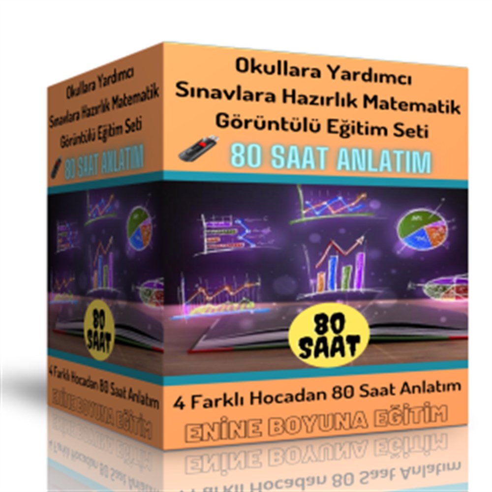 Okullara Yardımcı Sınavlara Hazırlık Matematik Seti (80 Saat Anlatım)