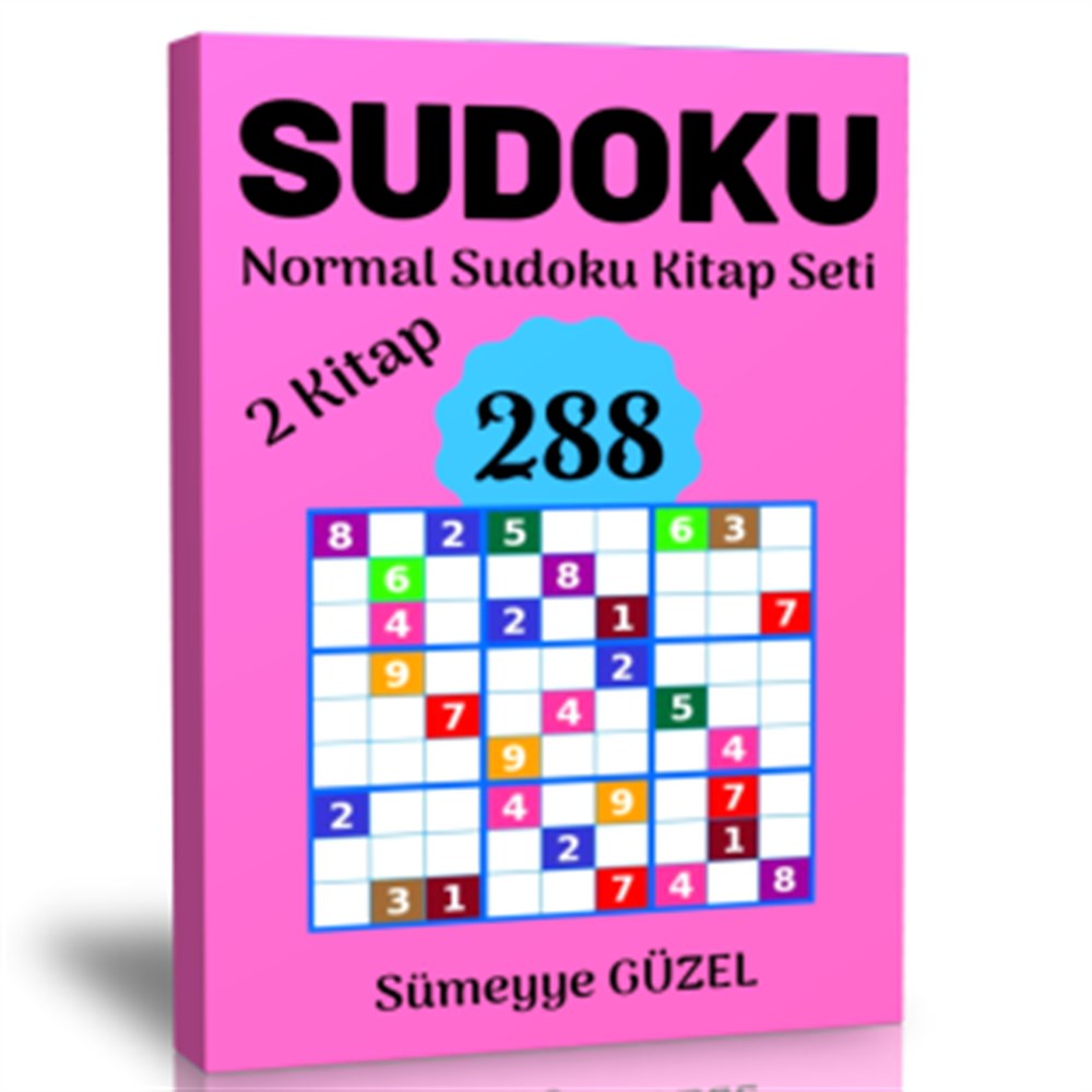 Orta Derece Sudoku Kitap Seti (2 Kitap)
