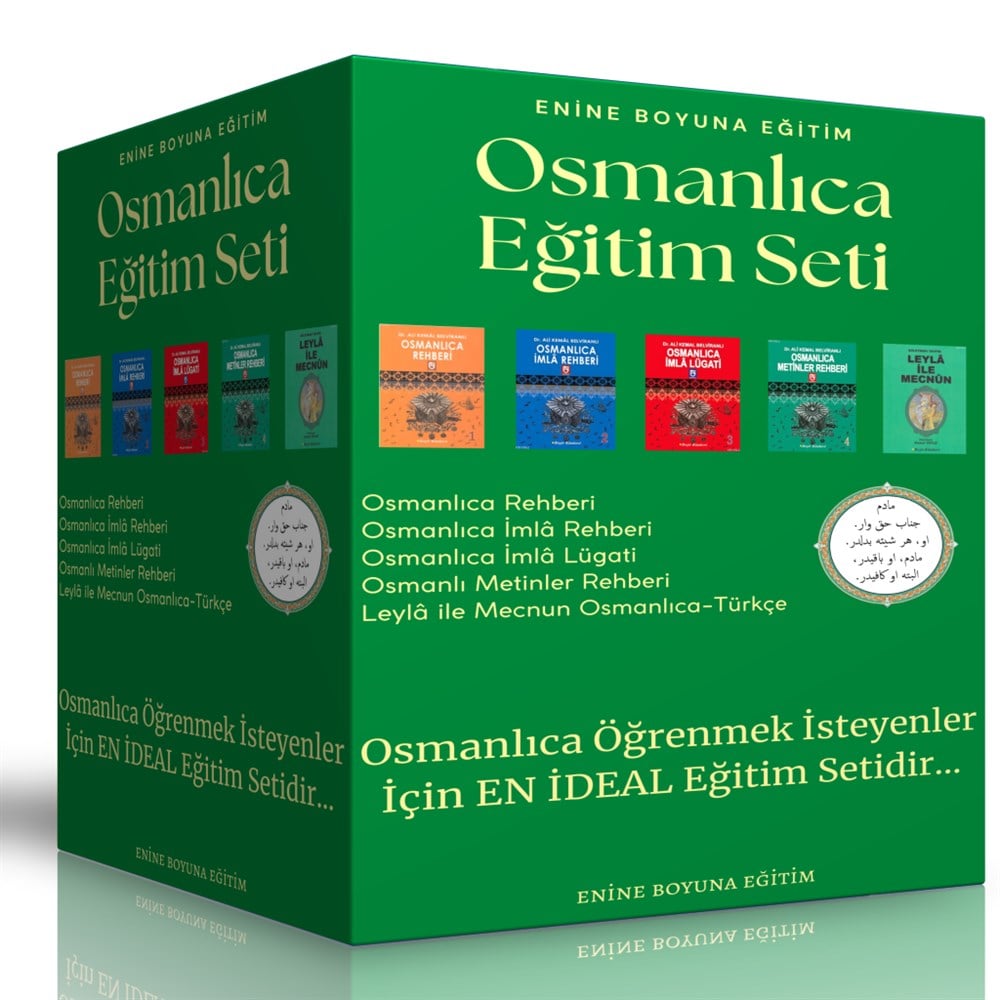Osmanlıca Öğreten Eğitim Seti (5 Süper Kitap)