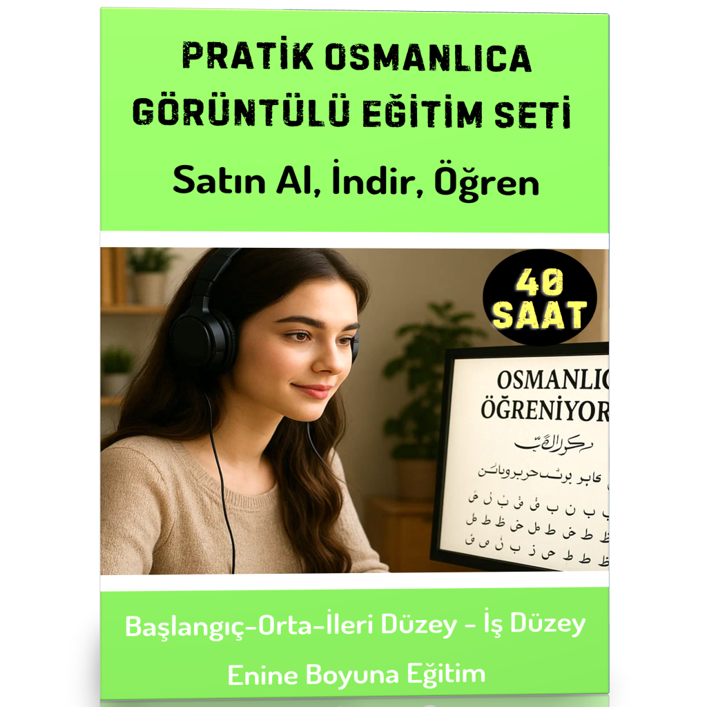 Osmanlıca Online Görüntülü Eğitim Seti